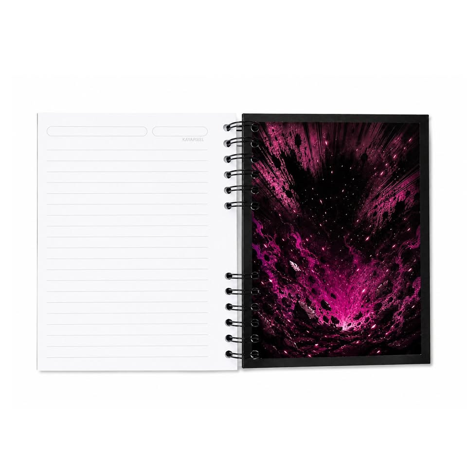 Libreta cuaderno nezuko A5 Anillada Tapa Dura 100 Hojas 90g