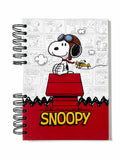 Libreta cuaderno de snoopy - 100 Hojas rayadas de 90gr