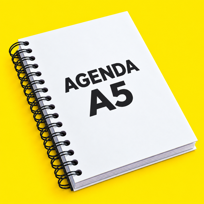 Argenda 2027 A5 Personalizado – Elegí tu diseño y tipo de hojas