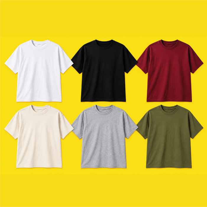 Remeras Oversize Adultos de Algodón – Talles 1 al 5