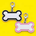 Llavero Hueso Metálico para Mascotas
