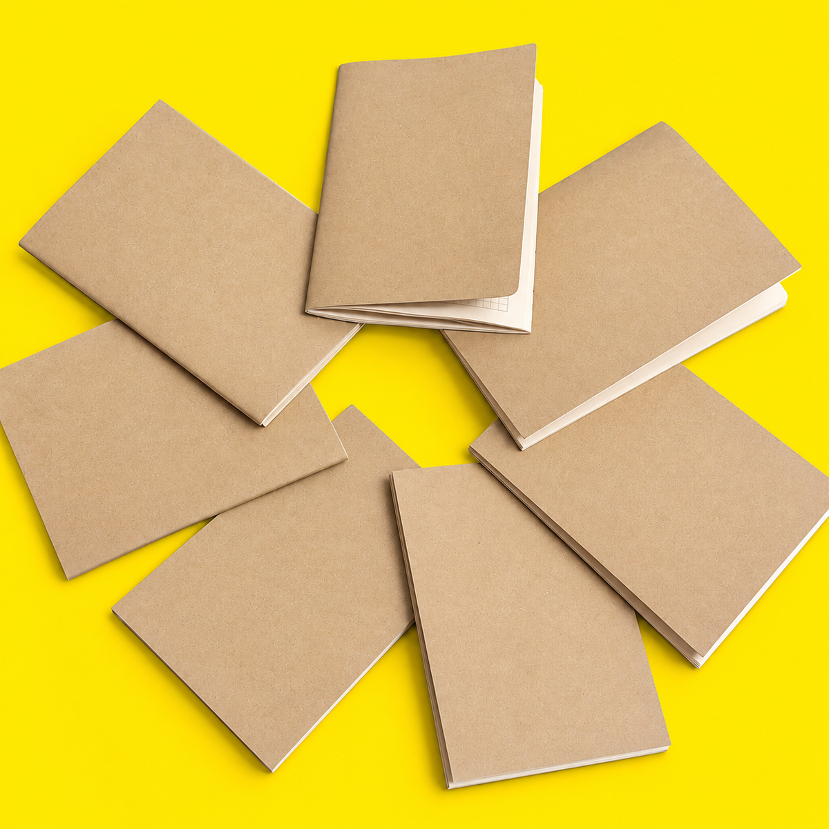 Libreta Ecológica A5 Personalizada con Tapa de Cartón Reciclado