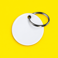 Llavero Circular de Polímero Personalizable
