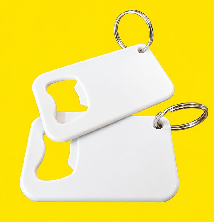 Llavero Destapador de Plástico Personalizable