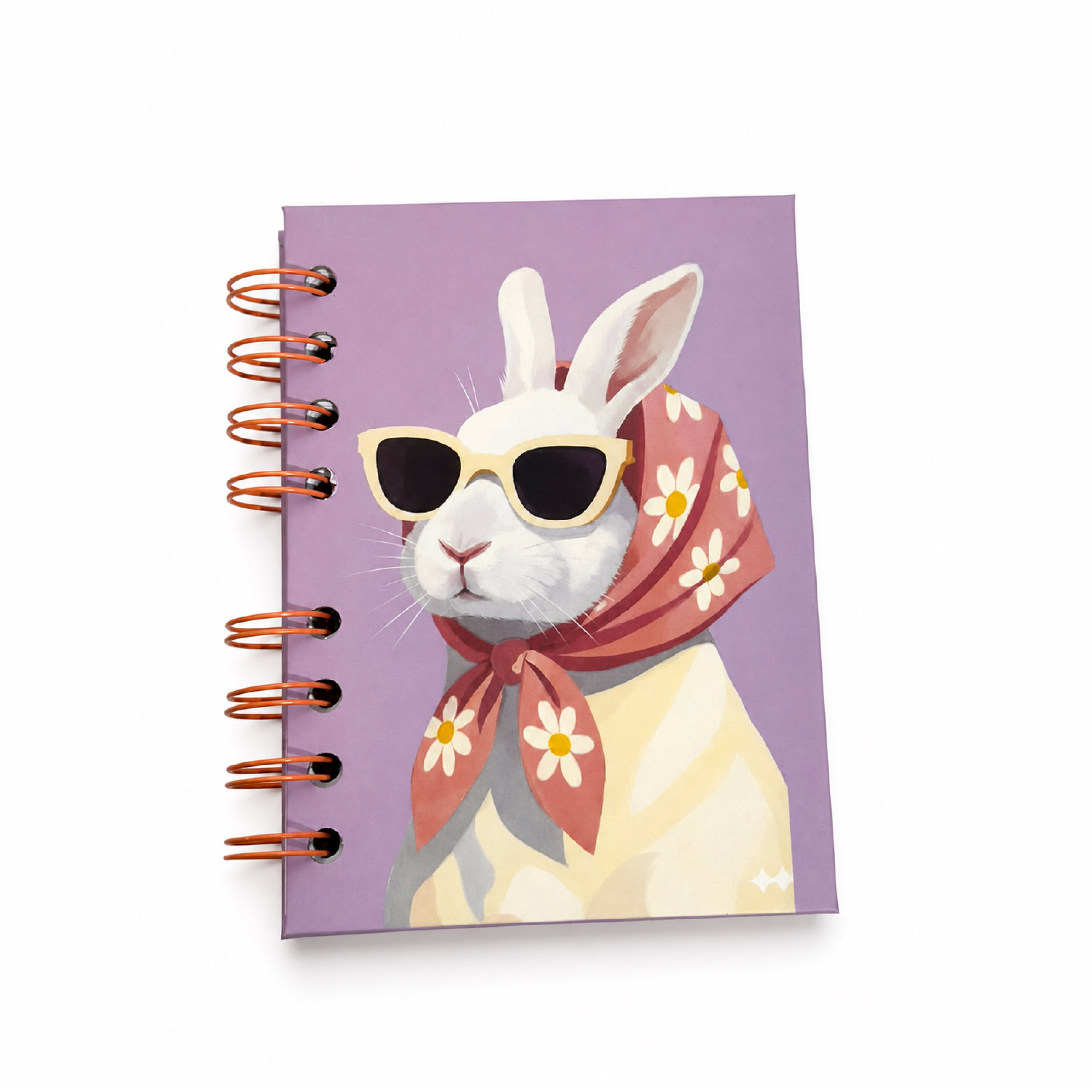 Libreta Hojas Lisas 13cm x 9.5 Conejo- Hoja 90gr