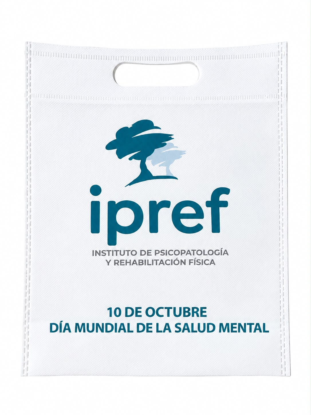 Bolsa de Friselina Blanca unidades - 20 × 30 cm con Estampado Personalizad