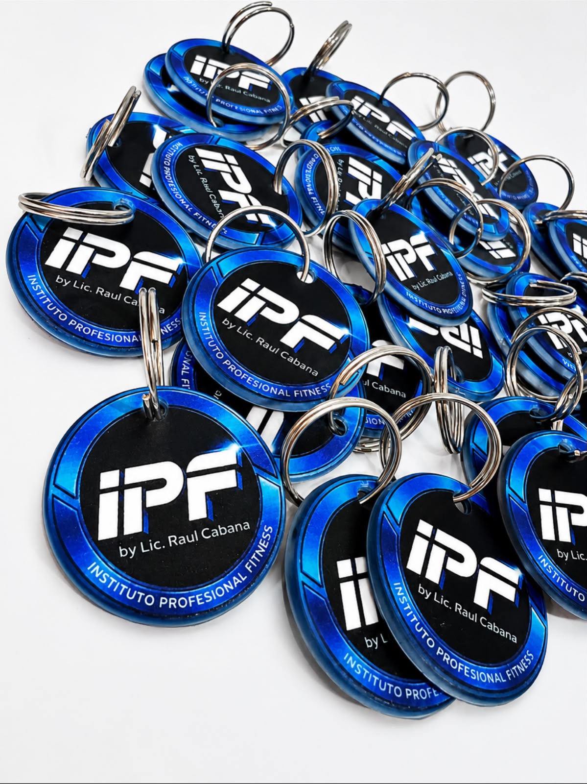 Llavero Circular de Polímero Personalizable