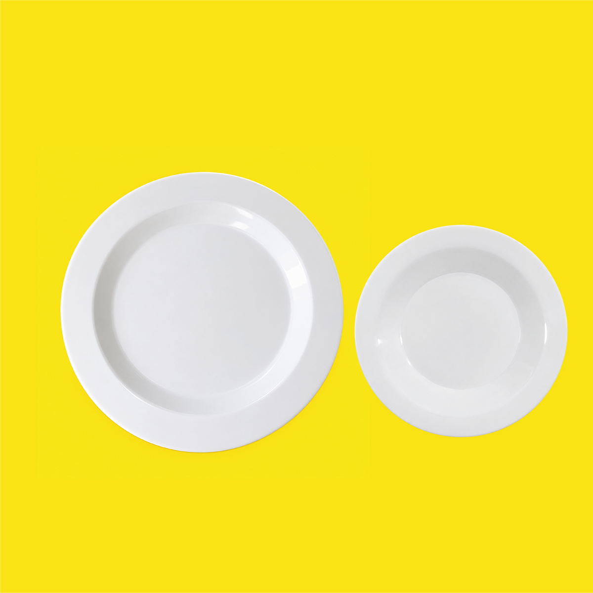 Platos de Plástico para Niños – Grande y Chico