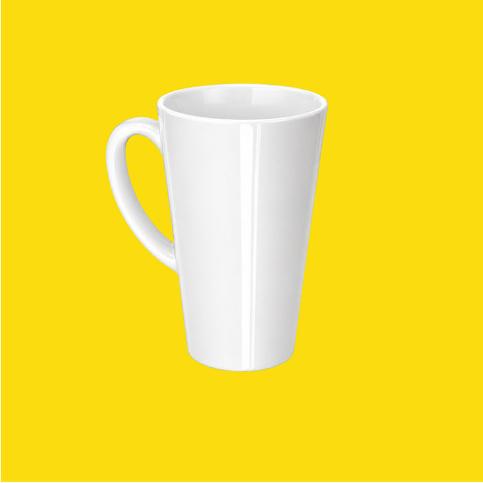 Taza Cónica de Cerámica 16oz Personalizada