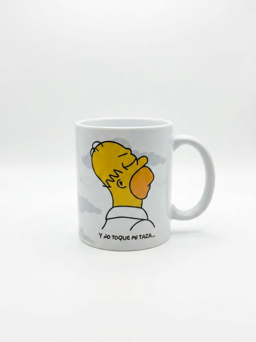 Taza Homer Simpson - "Esta Taza Ya Tiene Dueño" (330 ml)